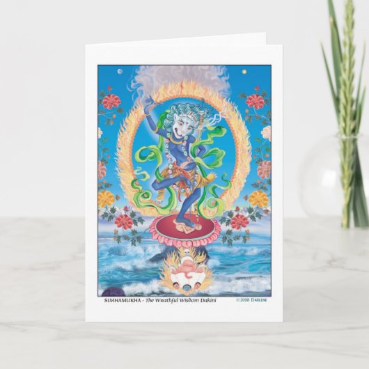 SIMHAMUKHA KAART (Voorkant)