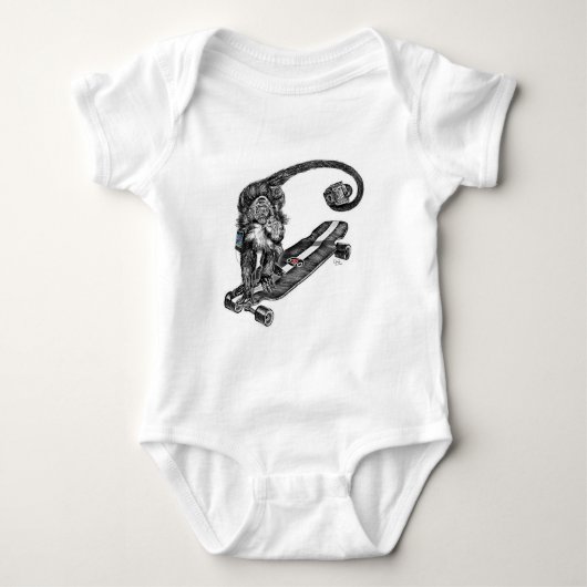 Simian Selfie Art Romper (Voorkant)