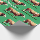 Simmental Bull Cadeaupapier (Hoek)