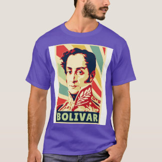 Simon Bolivar Kleuren T-shirt