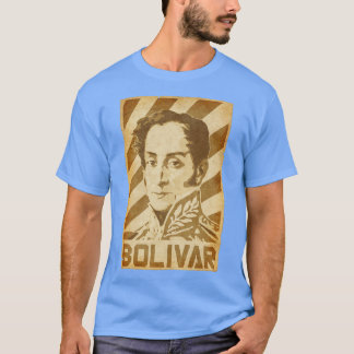 Simon Bolivar Retro Propaganda T-shirt