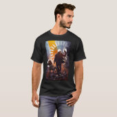 Simon en perziken t-shirt (Voorkant volledig)