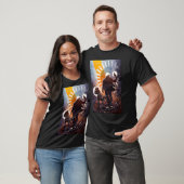 Simon en perziken t-shirt (Unisex)
