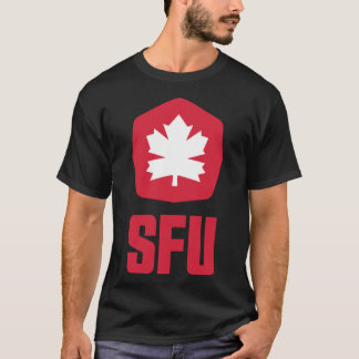Simon Fraser SFU Clan Sticker T-shirt