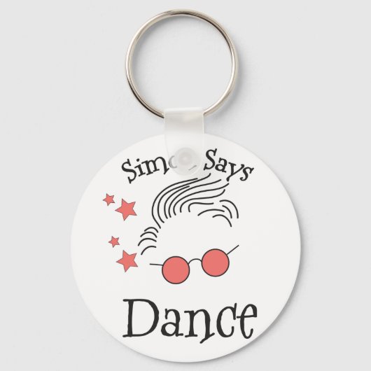 Simon Says danst Sleutelhanger (Voorkant)