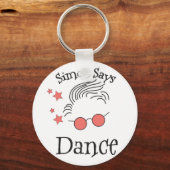 Simon Says danst Sleutelhanger (Voorkant)