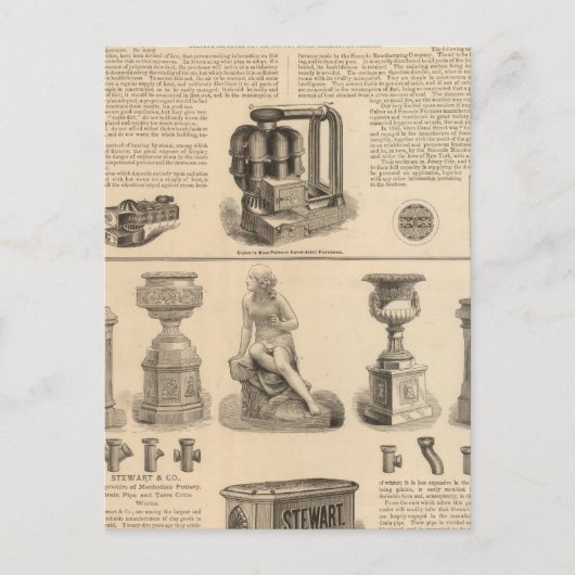 Simonds Manufacturing Company Stewart Briefkaart (Voorkant)