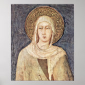 Simone Martini -"Clare" Poster (Voorkant)