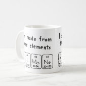 Simone périodique nom de la table mug (Devant gauche)