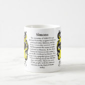 Simons Family Coat of Arms Mok (Center)