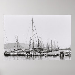 Simon's Town Harbor Cape Town Kodak Film Poster