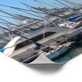 Simon's Town Marina Haven Zuid-Afrika Poster (Hoek)