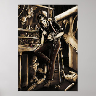 Simon's Workshop Print