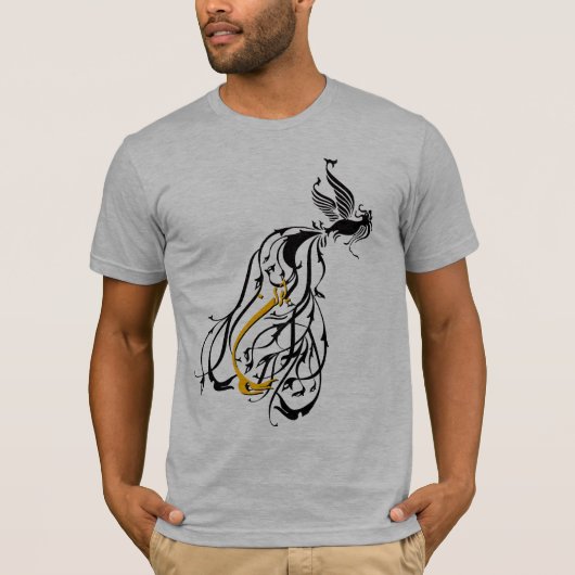 Simorgh & Iran T-shirt (Voorkant)