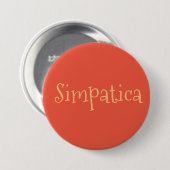 simpatica ronde button 7,6 cm (Voorkant /achterkant)