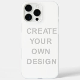 Simpel - Creëer die van jezelf iPhone 16 Pro Max Hoesje