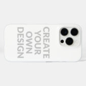 Simpel - Creëer die van jezelf Case-Mate iPhone Case (Achterkant (horizontaal))