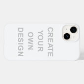 Simpel - Creëer die van jezelf Case-Mate iPhone Case (Achterkant (horizontaal))