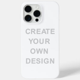 Simpel - Creëer die van jezelf iPhone 15 Pro Max Hoesje