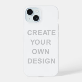Simpel - Creëer die van jezelf iPhone 15 Hoesje