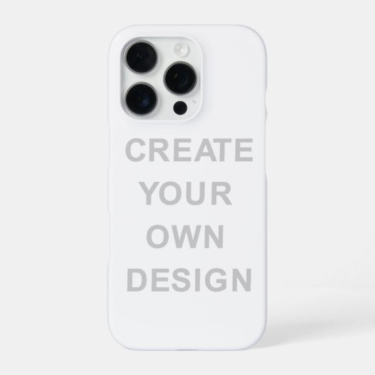 Simpel - Creëer die van jezelf iPhone Hoesje (Achterkant)