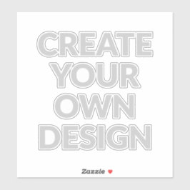 Simpel - Creëer die van jezelf Sticker