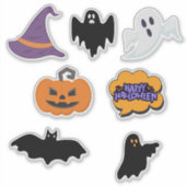 Simpel Halloween  Sticker (Voorkant)