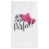 Simpel, jij bent de perfecte Valentijn | Cadeautas (Achterkant)