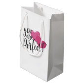 Simpel, jij bent de perfecte Valentijn | Cadeautas (Achterkant Gekanteld)