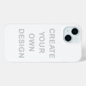 Simpel - Maak je Eigen Case-Mate iPhone Case (Achterkant (horizontaal))
