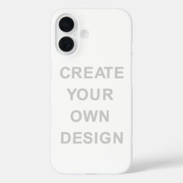 Simpel - Maak je Eigen iPhone 16 Hoesje