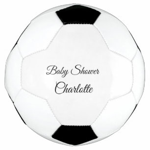 SIMPEL MINIMAAL.CUTIE VOEG NAAM TOE BABY baby show Voetbal