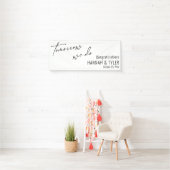 Simpel Morgen doen we repetitie diner wit Spandoek (Insitu)