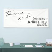 Simpel Morgen doen we repetitie diner wit Spandoek (Beurs)