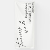 Simpel Morgen doen we repetitie diner wit Spandoek (Verticaal)