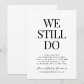 Simpel We doen nog steeds Vernieuwing Kaart (Voorkant / Achterkant)