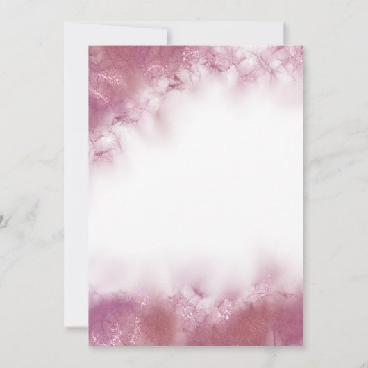 Simpel We Zeiden Ja Aangepaste Namen en Tekst Kaart (Achterkant)