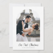 simpele aankondiging van de eerste kerstfeestdag (Voorkant)