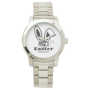 simpele esster bunny simpele leuke familie horloge
