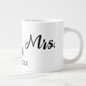 Simpele Mr en Mrs. Extra Grote Beker (Rechts)