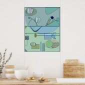 SIMPI - Rétro / Poster moderne (Cuisine)