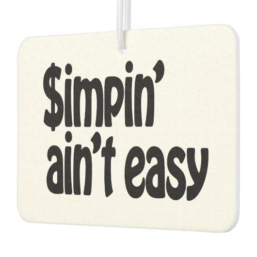 Simpin' Ain't Easy Luchtverfrisser (Links)