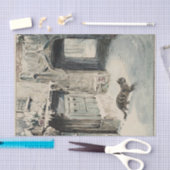 Simpkin the Cat Goes Out (van Beatrix Potter) Tissuepapier (Craft)