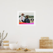 Simple 1 Photo Full Coverage - Script Text Overlay Poster (Keuken)