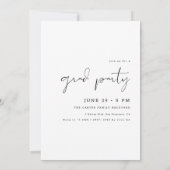 Simple 2025 Faire-part photo et Invitation (Dos)