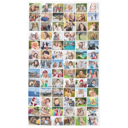 Simple 78 Photo Collage de nappes (Devant)