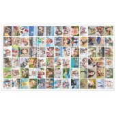 Simple 78 Photo Collage de nappes (Devant (Horizontal))