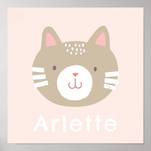 Simple affiche de chaton (Devant)