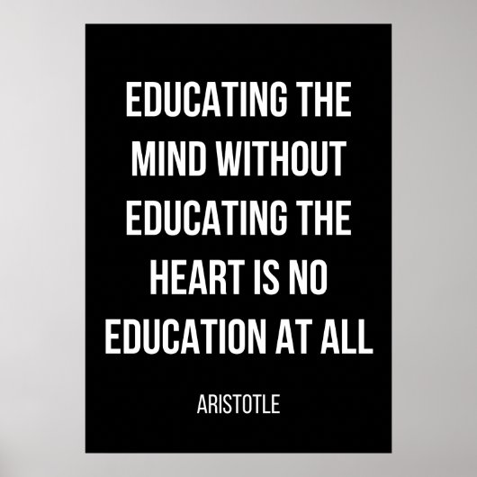 simple affiche en noir et blanc pour la graduation (Devant)