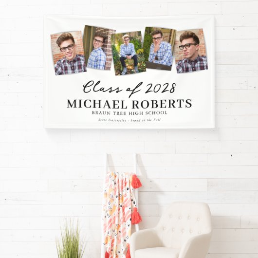 Simple Afstuderen Photo Collage Banner (Insitu)